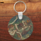 Vier dansers, impressionistische schilderkunst, Ed Sleutelhanger (Achterkant)
