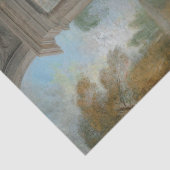 Vier dansers in een paviljoen van Jean-Baptiste Le Tissuepapier (Detail)