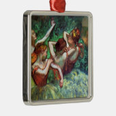 Vier dansers van Degas Metalen Ornament (Rechts)