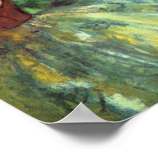 Vier dansers van Degas Poster (Hoek)