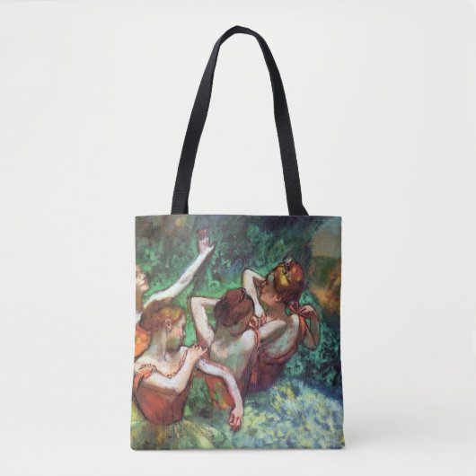 Vier dansers van Degas Tote Bag (Voorkant)