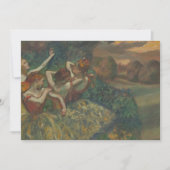 Vier dansers van Edgar Degas, Ballet Fine Art (Voorkant)