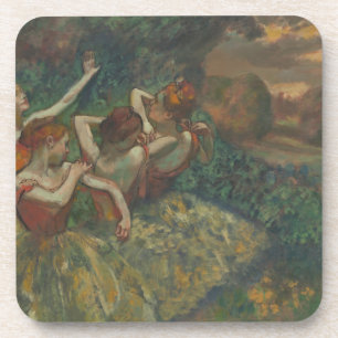 Vier dansers van Edgar Degas, Ballet Fine Art Bier Onderzetter