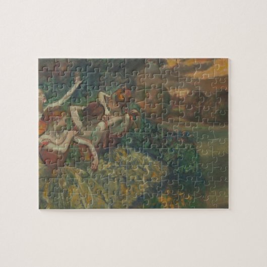 Vier dansers van Edgar Degas, Ballet Fine Art Legpuzzel (Horizontaal)