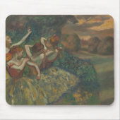 Vier dansers van Edgar Degas, Ballet Fine Art Muismat (Voorkant)
