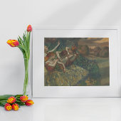 Vier dansers van Edgar Degas, Ballet Fine Art Poster