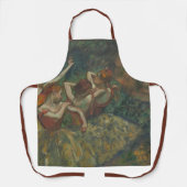 Vier dansers van Edgar Degas, Ballet Fine Art Schort (Voorkant)