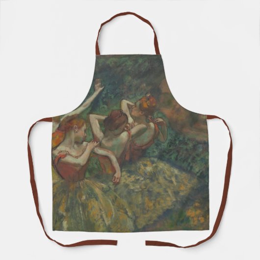 Vier dansers van Edgar Degas, Ballet Fine Art Schort (Voorkant)