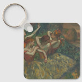 Vier dansers van Edgar Degas, Ballet Fine Art Sleutelhanger (Voorkant)