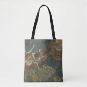 Vier dansers van Edgar Degas, Ballet Fine Art Tote Bag (Voorkant)