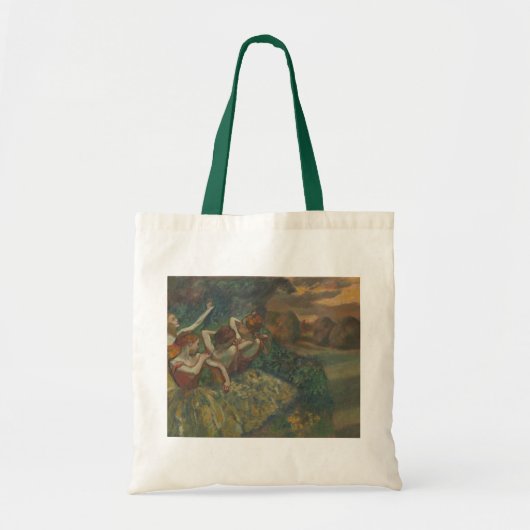 Vier dansers van Edgar Degas, Ballet Fine Art Tote Bag (Voorkant)