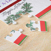 Vier de 12 dagen van Kerstmis Legpuzzel (Zijkant)