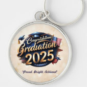 "Vier de academische trots" Sleutelhanger (Voorkant)