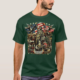 Vier de Amerikaanse geschiedenis met onze Founding T-shirt