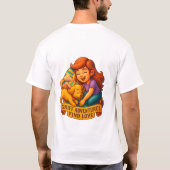 Vier de band tussen mensen en huisdieren & Liefde T-shirt (Achterkant)