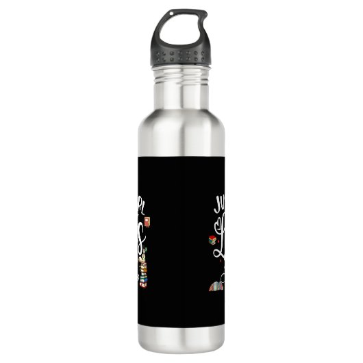 Vier de beste boeken waterfles  (Voorkant)