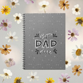 Vier de beste papa ooit: Blue Thoughtful Gift Notitieboek