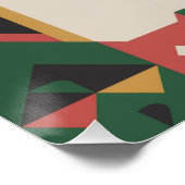 Vier de Black History Month-evenement Perfect Poster (Hoek)