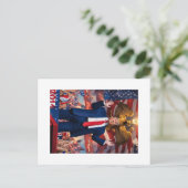 Vier de Dag van het President met een MAGA Twist:  Briefkaart (Staand voorkant)