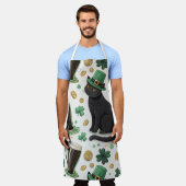 Vier de Grill tijd Schort (Gedragen)