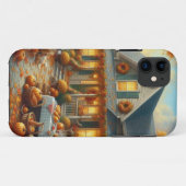 Vier de herfst Bounty met Cosy Charm Case-Mate iPhone Case (Achterkant (horizontaal))