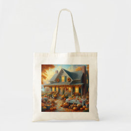 Vier de herfst Bounty met Cosy Charm Tote Bag