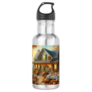 Vier de herfst Bounty met Cosy Charm Waterfles
