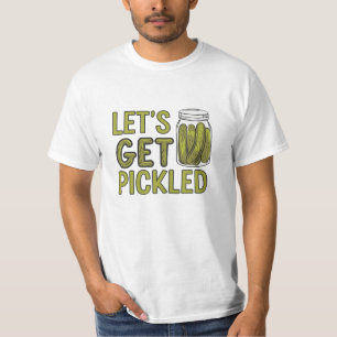 Vier de Humor van het eten met Pickle Art T-shirt