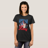 Vier de kleding van 4 juli t-shirt (Voorkant volledig)