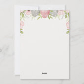 Vier de lente met een heerlijke paasbrunch! feestdagenkaart (Achterkant)