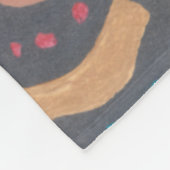 Vier de Liefde Fleece Deken (Hoek)