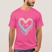 Vier de liefde met de "Heartfel Connection" T-shirt (Voorkant)