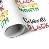 VIER DE MAAND VAN DE ZWARTE GESCHIEDENIS CADEAUPAPIER (Rol Hoek)