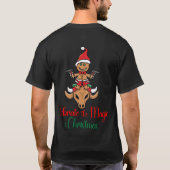 Vier de magie van Christmas Magic Cookies T-shirt (Achterkant)