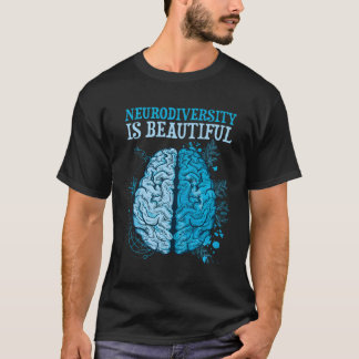 Vier de neurodiversiteit is prachtig t-shirt