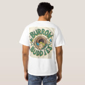 Vier de ondergrondse bemanning "Burrow Buddies" T-shirt (Achterkant volledig)