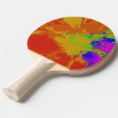 Vier De Overwinning Tafeltennisbatje (Voorkant Gekanteld)