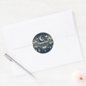 Vier de ramadan met Ramadan ModeOn Ronde Sticker (Envelop)