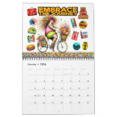 Vier de rondingen kalender (Jan 2026)