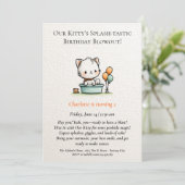 Vier de speciale dag van je kleintje met onze c kaart (Staand voorkant)