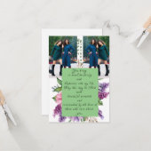 Vier de verjaardag van je vriend kaart (Voorkant / Achterkant in situ)