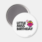 Vier de verjaardag van Little Miss Magneet (Voorkant / Achterkant)