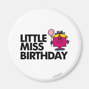 Vier de verjaardag van Little Miss Magneet