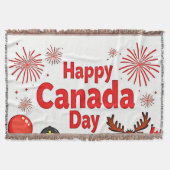 Vier de vreugde van Canada Deken (Voorkant)
