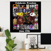 VIER DE VRIJHEID 19 JUNI POSTER (Thuiskantoor)