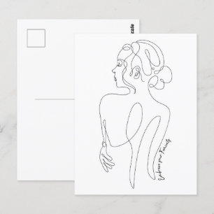 Vier de vrouw in jou - Omarm je vrouwelijkheid Briefkaart