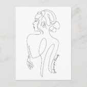 Vier de vrouw in jou - Omarm je vrouwelijkheid Briefkaart (Voorkant)