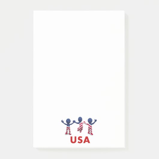 Vier de VS Post-it® Notes (Voorkant)