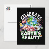 Vier de wereldschoonheid van de Natuur, Dag van de Briefkaart (Voorkant / Achterkant)