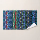 Vier delen Harmony Doorschijnende Wisselende Vorme Bad Handdoek (Handdoek)